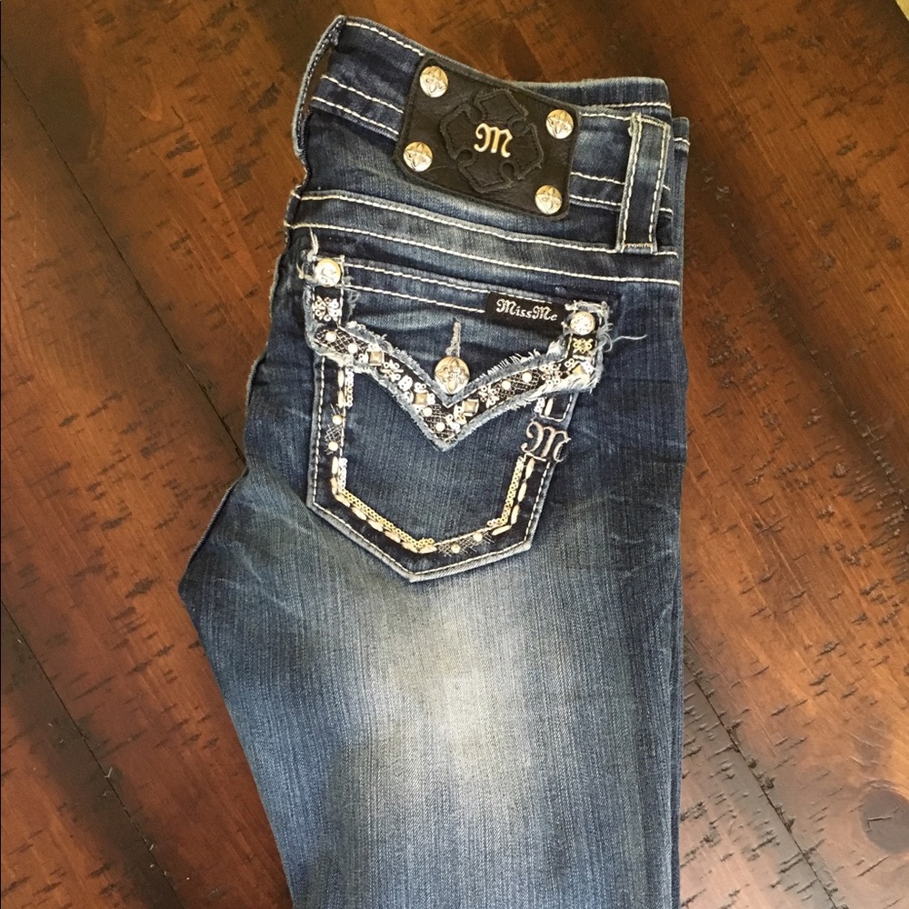 Women's Miss me jeans signature straight size 27