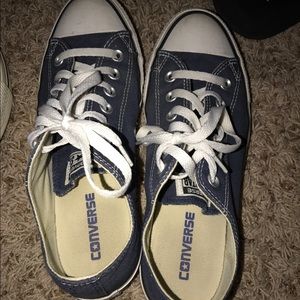 Navy Blue Converse