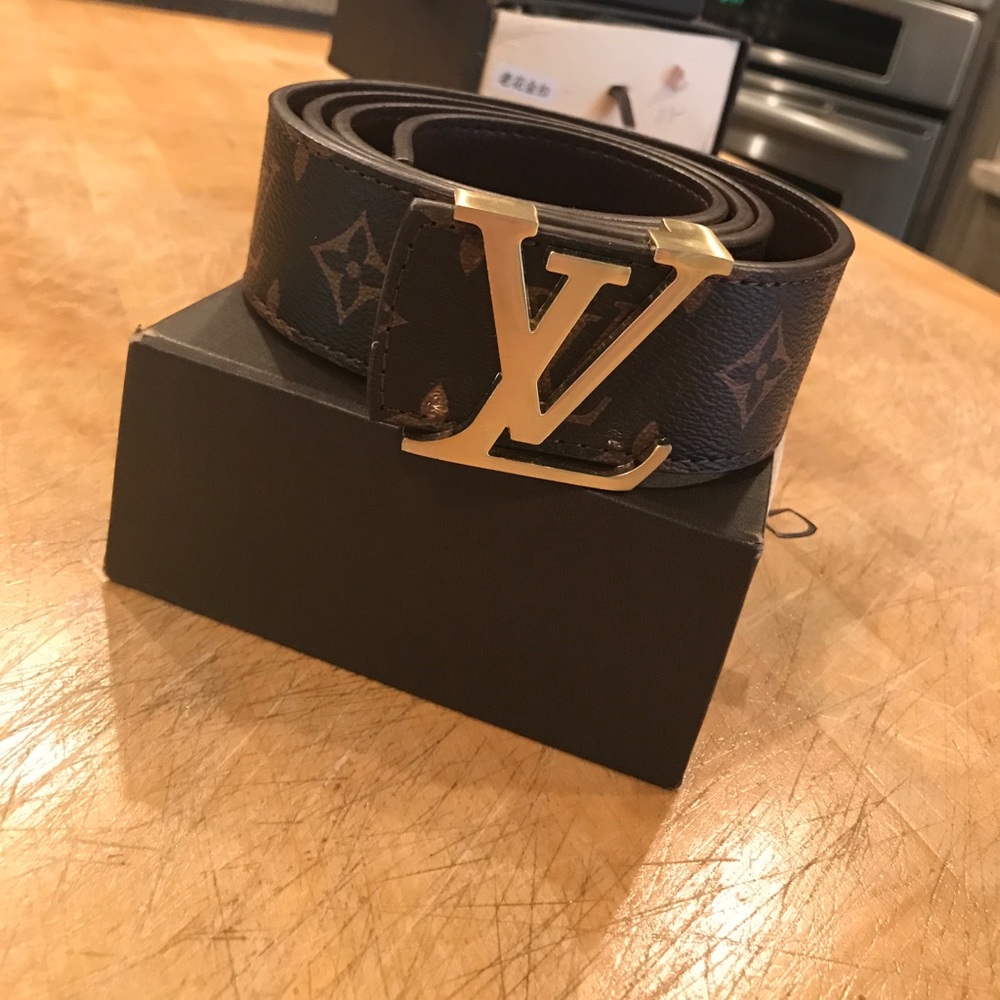 LV monogram Belt