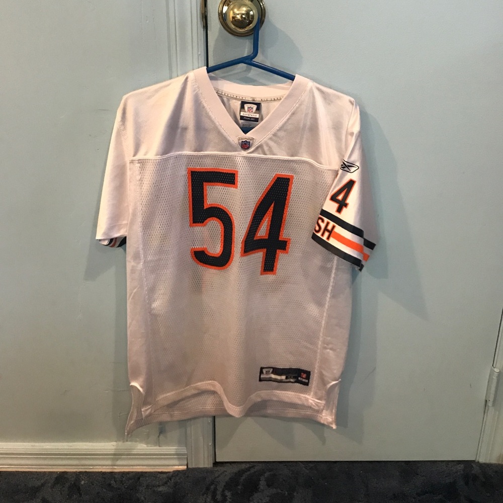 White rebook NFL bears jersey