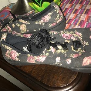 Floral like vans shoes
