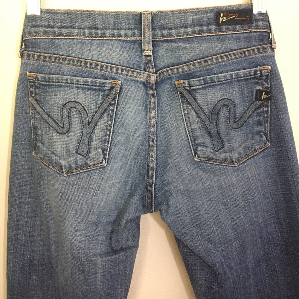 Citizens of Humanity Anthro low waist bootcut jean - Picture 2 of 8