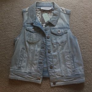 Anthropologie Denim Vest