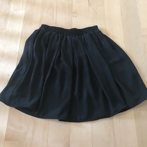 Brandy Melville Black Mini Skirt