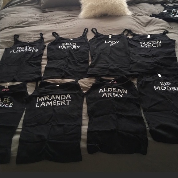 Country Artist Bling Tanks - Picture 1 of 2