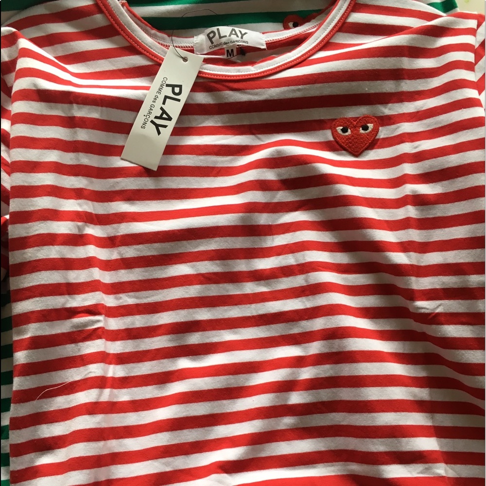NWT Comme des garcons long sleeve shirt Medium