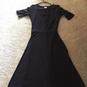 Small BLACK Lularoe Ana Maxi dress