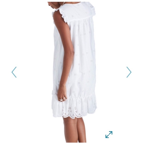 Madewell Eyelet Garden Dress NWT - Picture 2 of 5