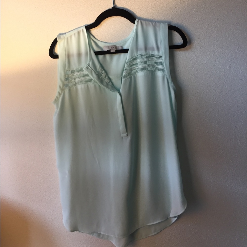 Loft mint shell- perfect for summer!