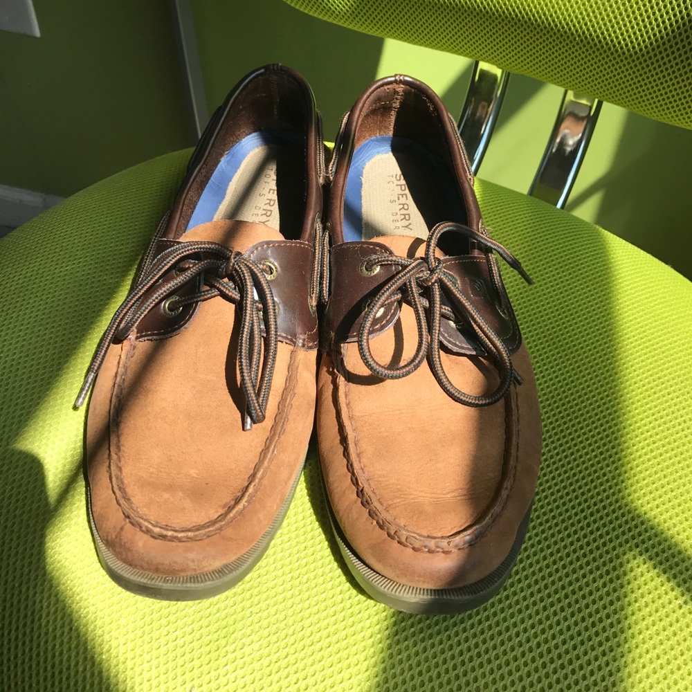 Men's two tone Sperry's