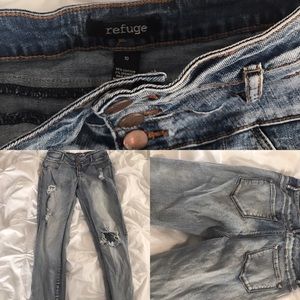 refuge high wasted jeans