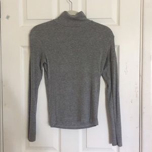 Brandy Melville Kimberly Top Gray Turtleneck