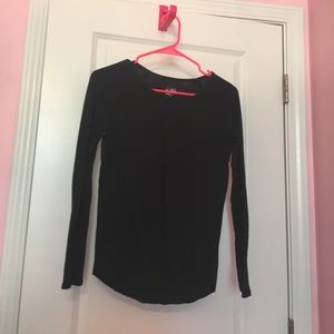 Black long sleeve shirt