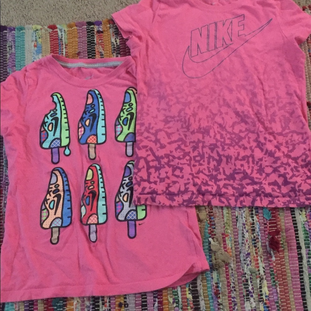 Two Nike shirts