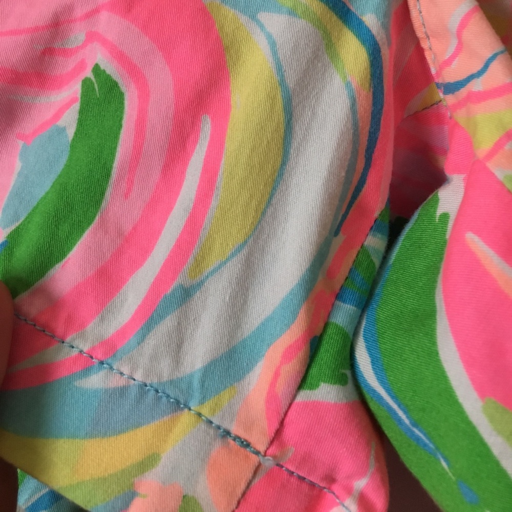 Lilly Pulitzer Callahan shorts 0 So A Peeling EUC - Picture 4 of 5
