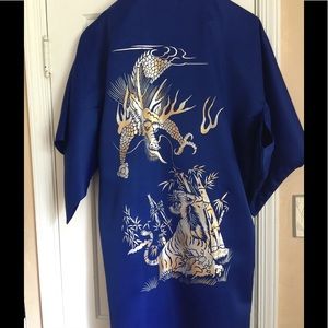 UNISEX KIMONO W DRAGON & TIGER MOTIF