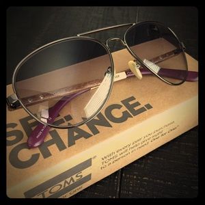 TOMS classic aviator sunglasses