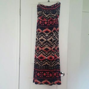 Aztec Maxi Dress