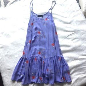 MinkPink periwinkle floral dress
