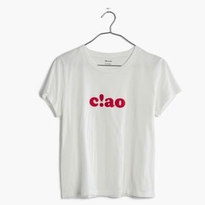 Madewell C!ao graphic t shirt