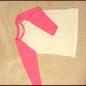 Children Pink Baseball Tee!