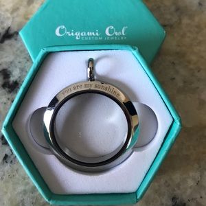New Origami Owl "you are my sunshine" Locket face