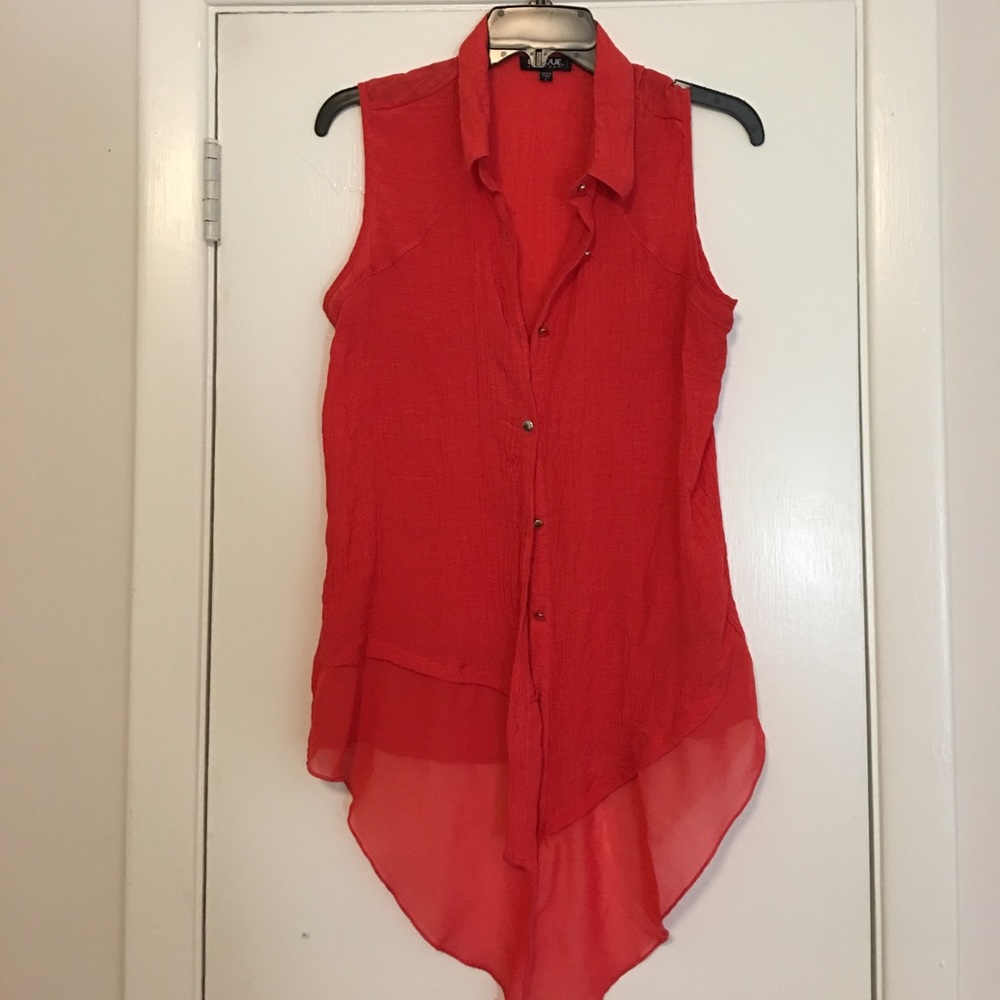Breezy Red Tank
