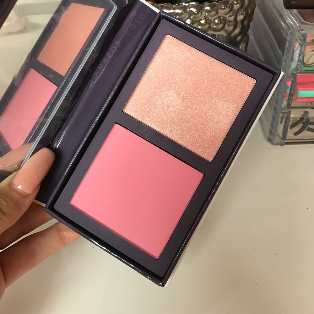 Colourpop highlight & blush duo in Double Play