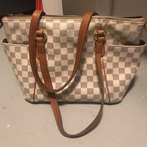 *Authentic* Louis Vuitton Totally PM Damier Azure