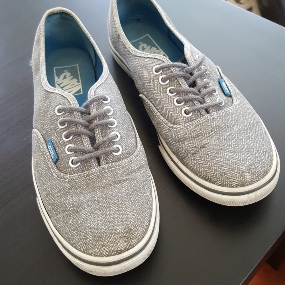 Gray lo-pro Vans