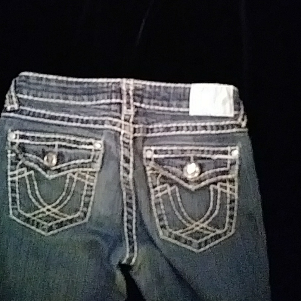 L.A. IDOL U.S.A. denim blue jeans - size 5