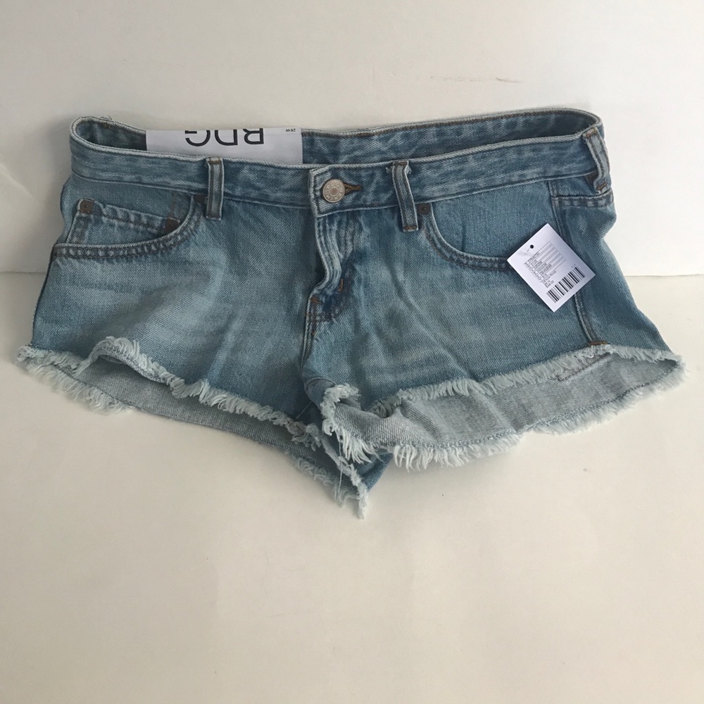 BDG Frayed Jean Shorts