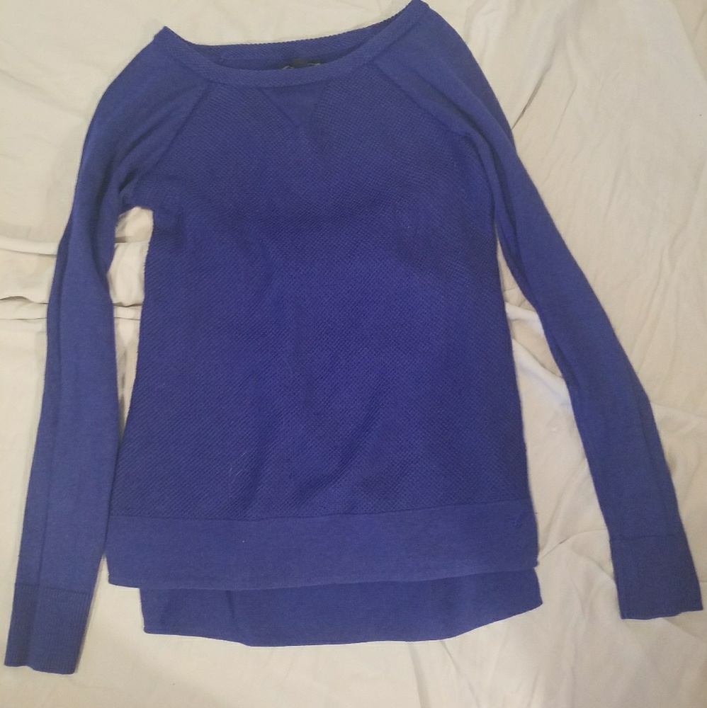 Blue sweater