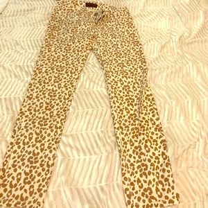 Cheetah Print Jeans