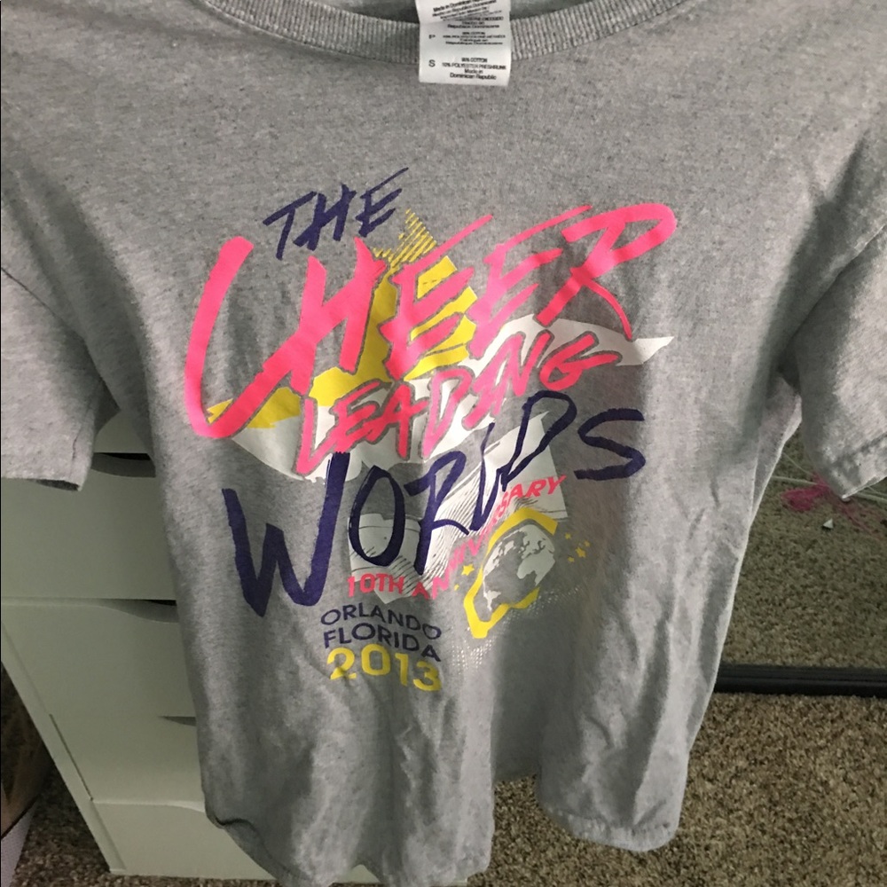 Cheerleading worlds tshirt