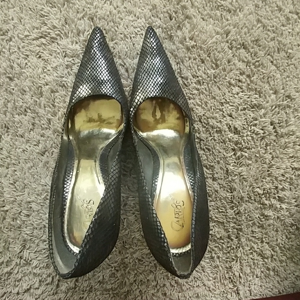 Charcoal Carlos Santanna Stillettos