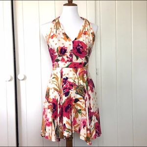 💕Fit and flare style Floral dress💕