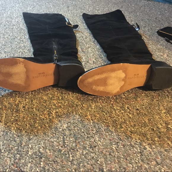 Over knee soft leather boots - Picture 2 of 3