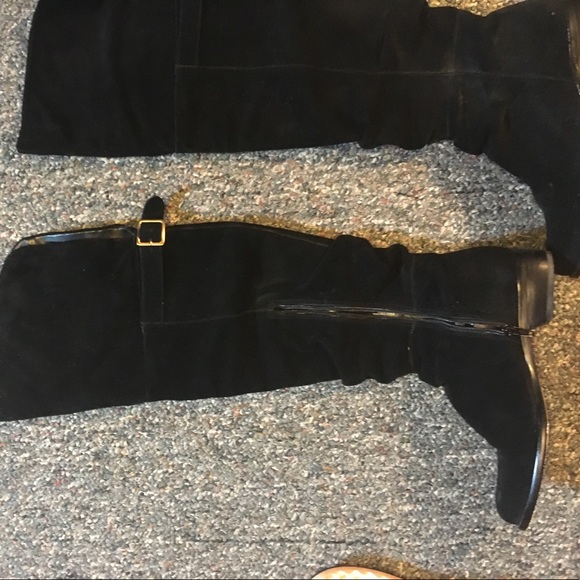 Over knee soft leather boots - Picture 3 of 3