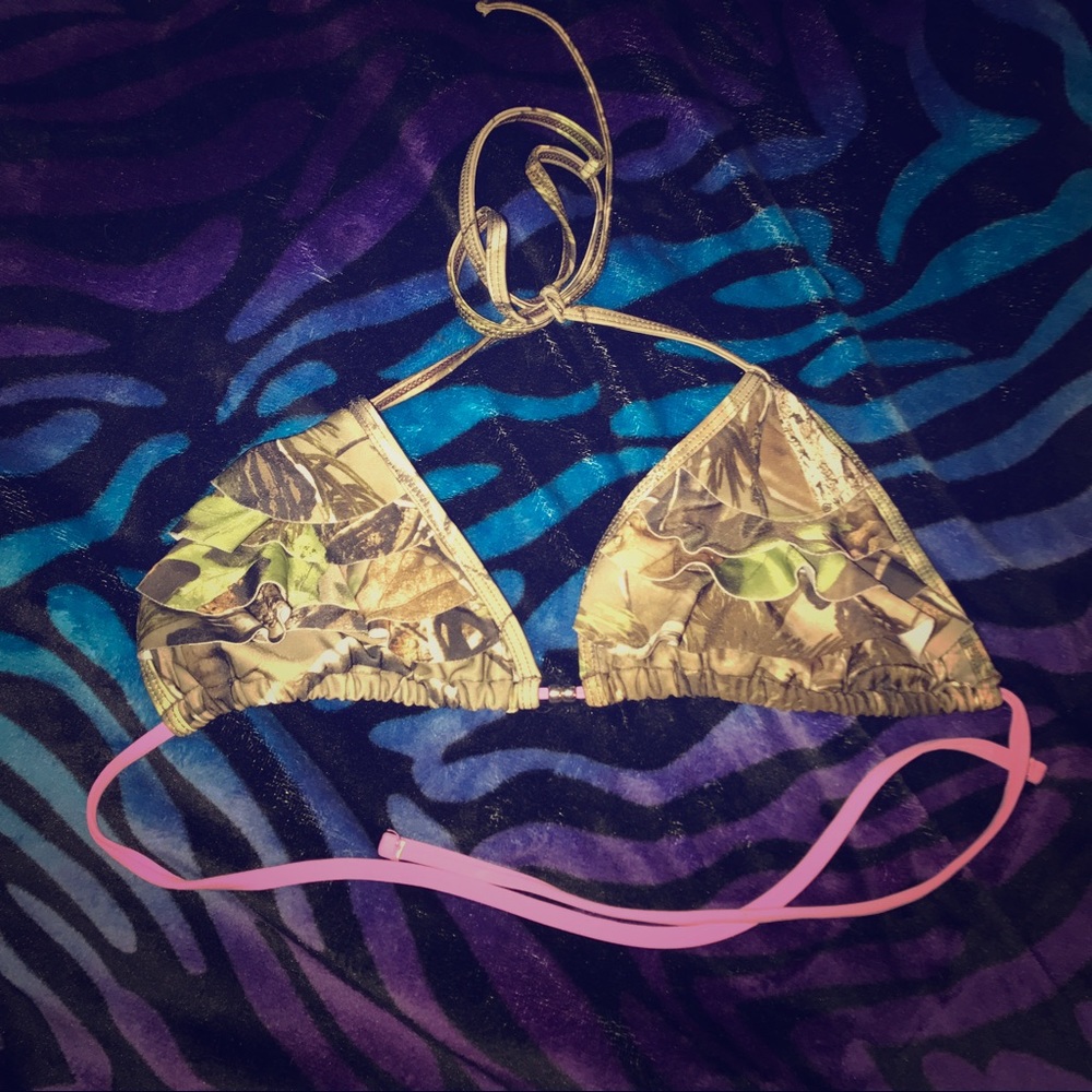 Camo Bikini top