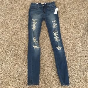 pacsun ripped jeggings