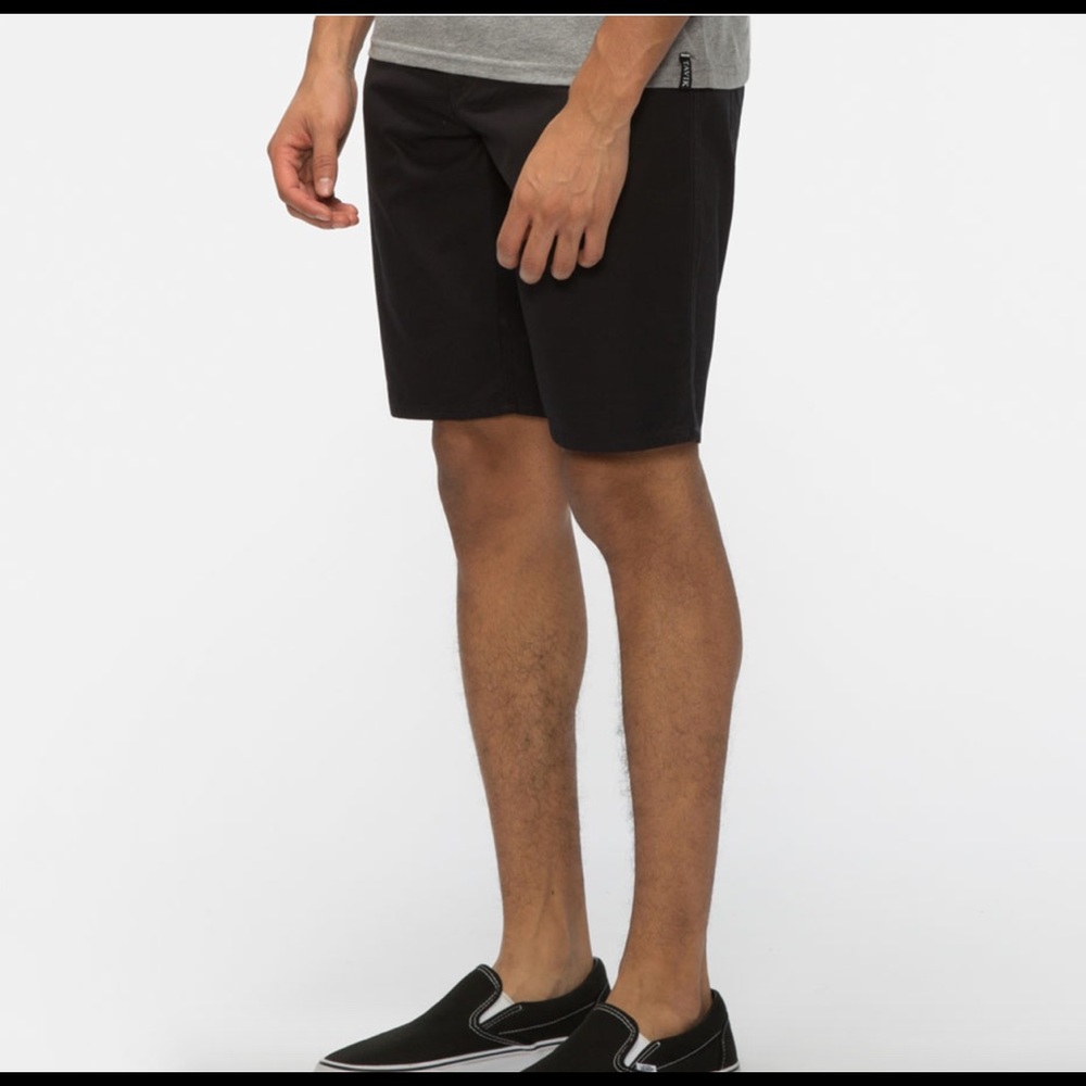 New Tavik Modern Beach Culture Black Shorts
