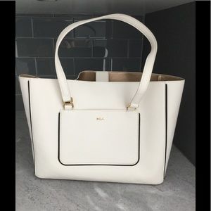 Lauren Ralph Lauren leather tote