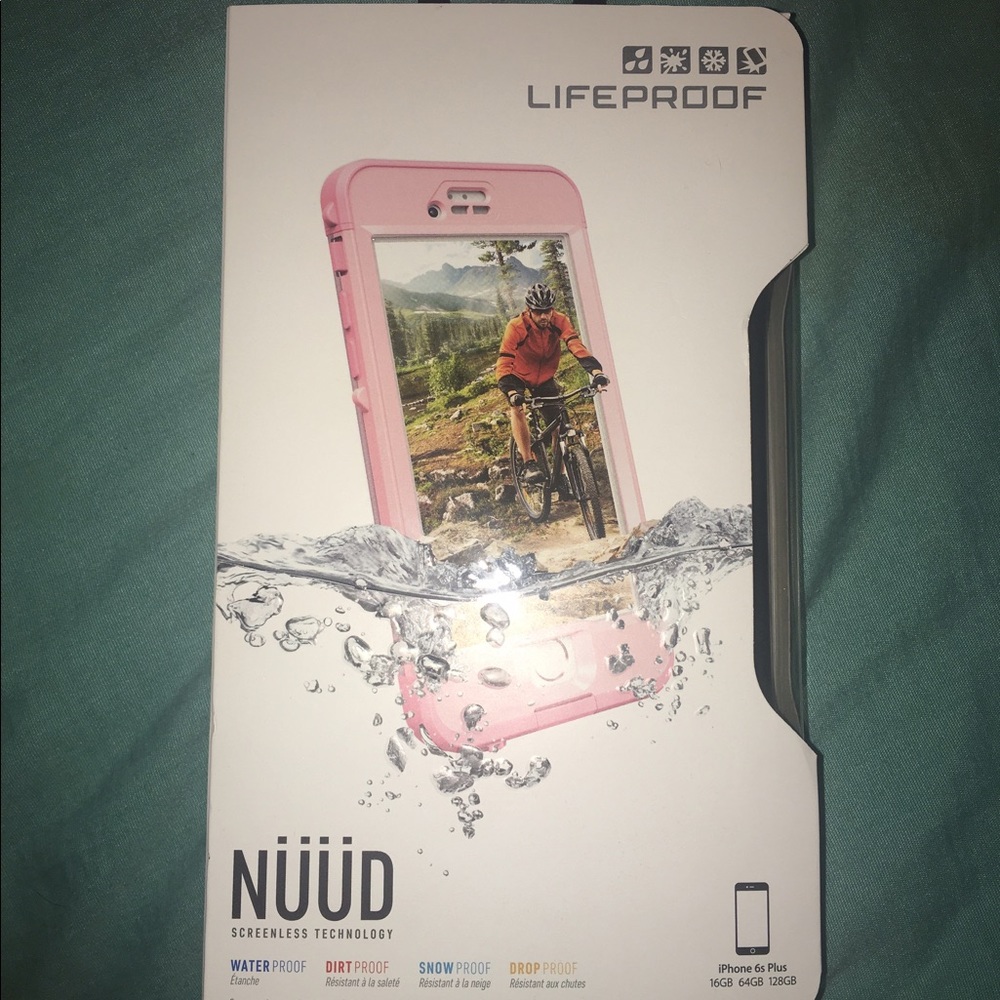 First Light Pink LIFEPROOF NUUD case for iPhone