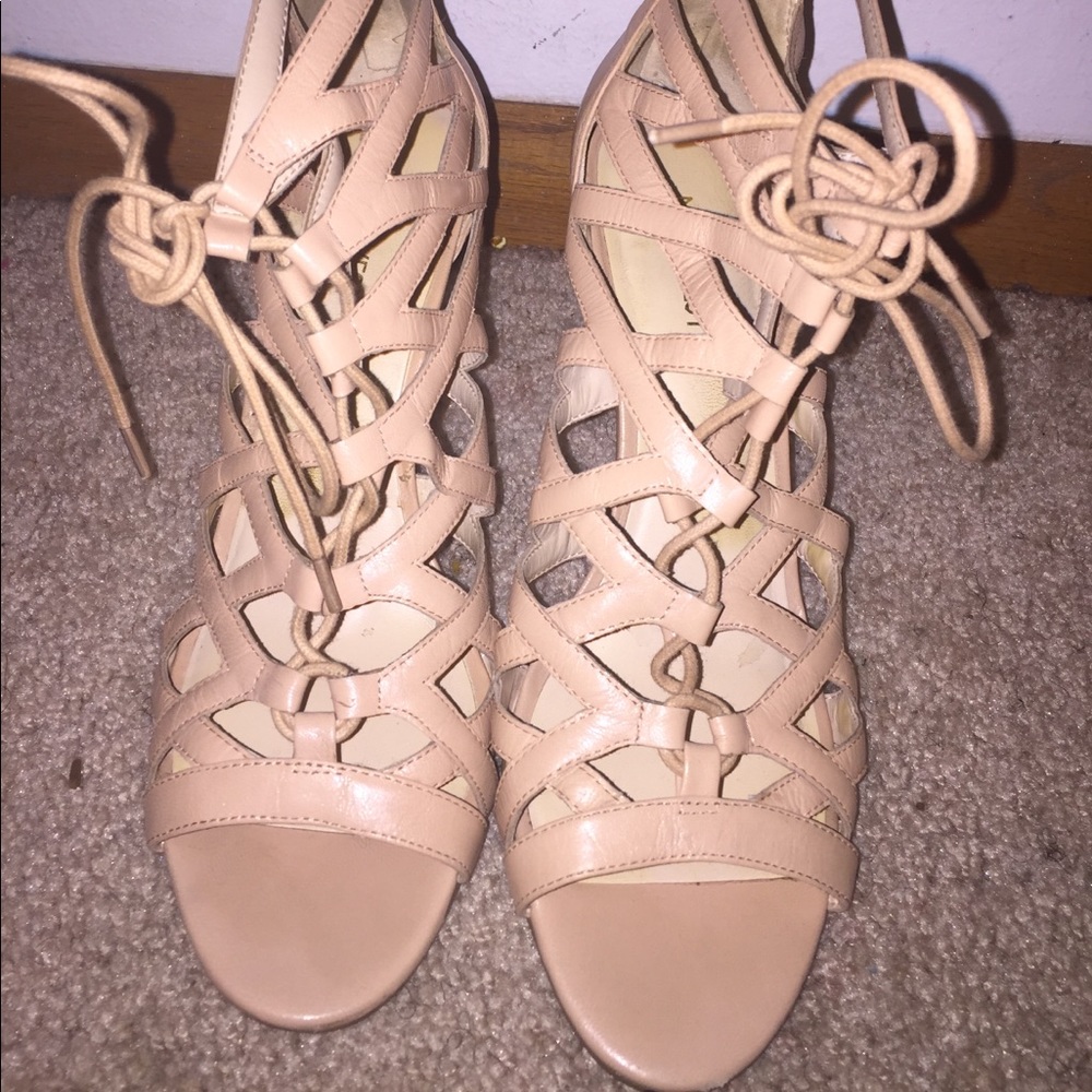 Light pink heels