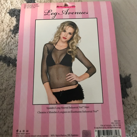 Pink Net Shirt - Picture 2 of 2