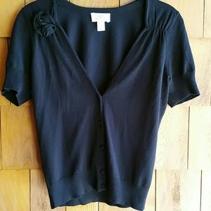 XS Black Ann Taylor Loft cardigan