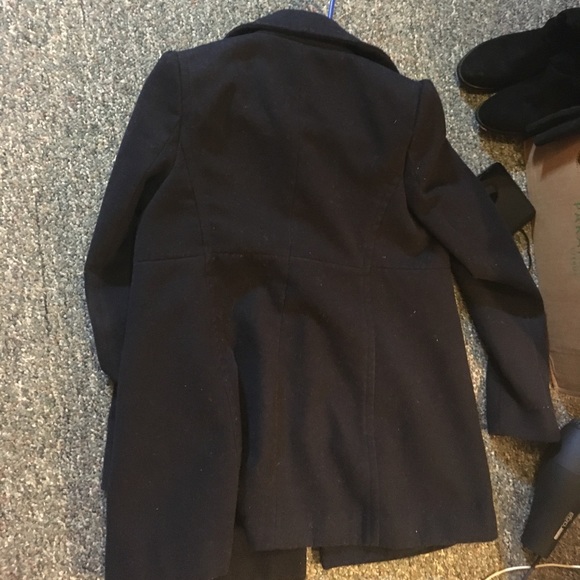 Express Wool Blended military high waist coat - Picture 5 of 5