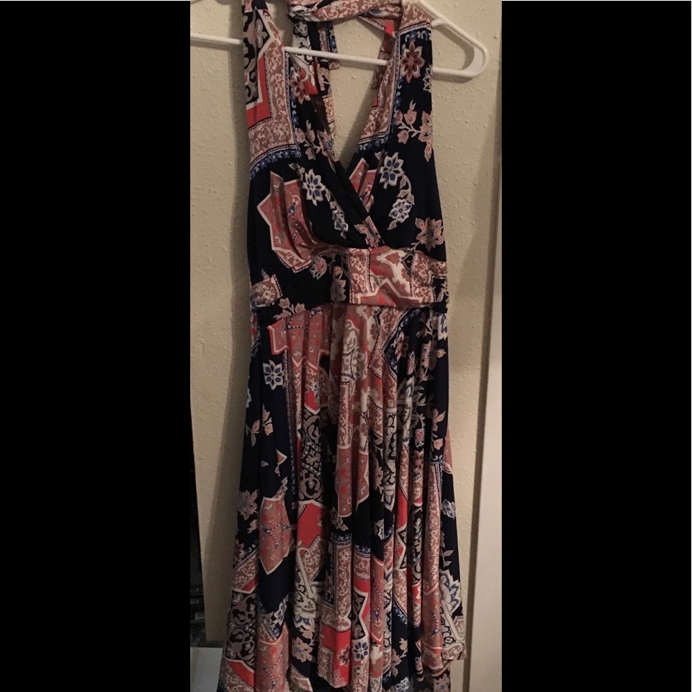 Handkerchief Halter Dress