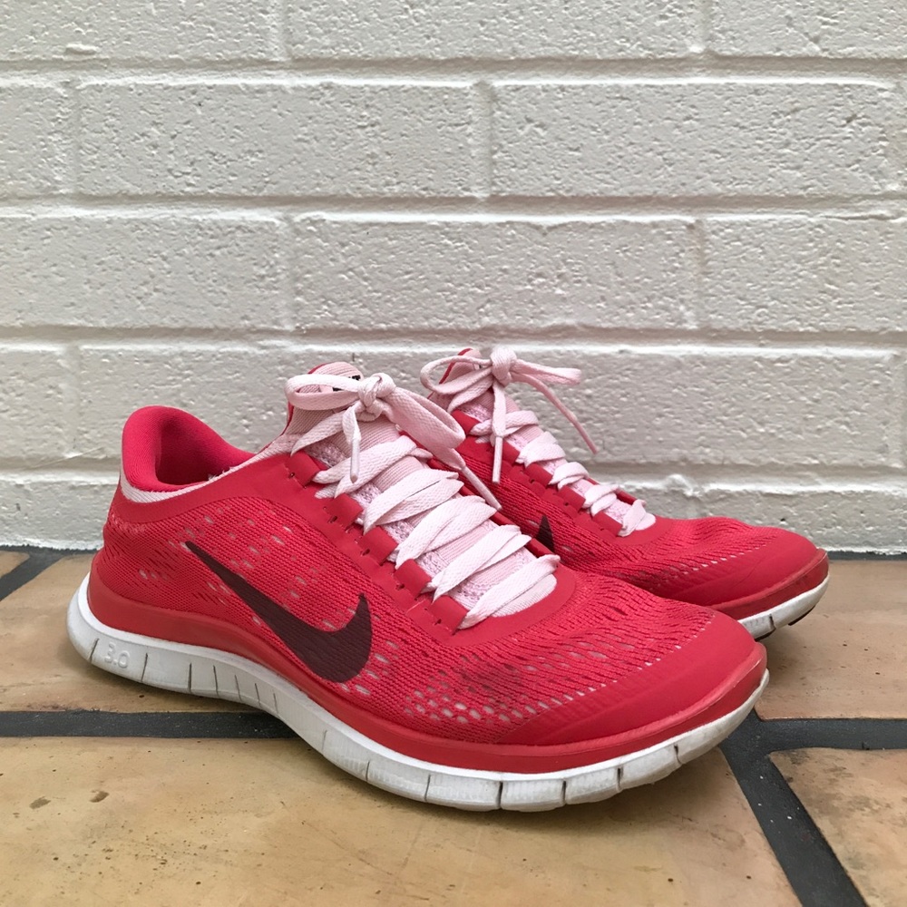 NIKE ✔️– Free+ 3.0 (hot pink/light pink)